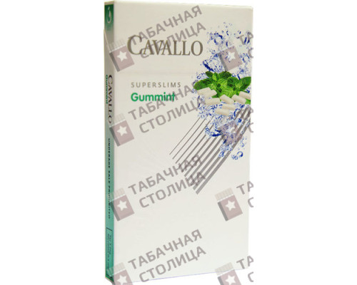 Сигареты Cavallo Super Slim Gum Mint