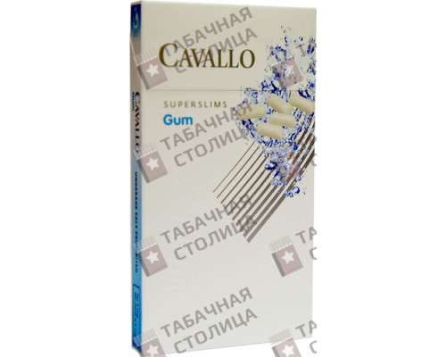 Сигареты Cavallo Super Slim Gum